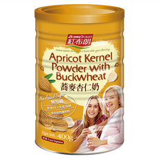 HomeBrown 紅布朗 蕎麥杏仁奶, 400g, 1罐