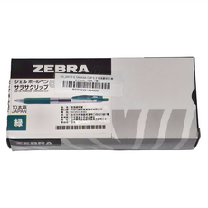 SARASA CLIP 0.3 環保鋼珠筆 Set 10, 綠色, 1盒