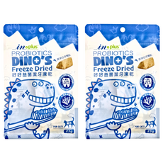 in plus 贏 好好益菌潔牙凍乾 貓用, 雞肉, 23g, 2包