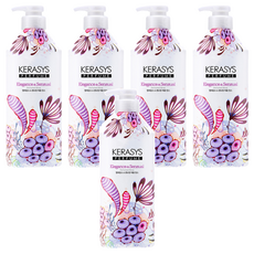 KERASYS 香氛潤髮乳 Elegance+Sensual, 980ml, 5瓶