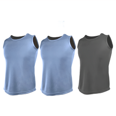 MI MI LEO 女款 台灣製 竹炭科技抑菌背心 3件組