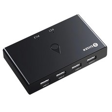 biaze 畢亞茲 二進四出 USB2.0切換器 經典版 支援熱插拔 免驅即插即用, KVM30, 1個