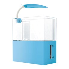 Crabaqua 小螃蟹 五色開放底部過濾缸, 藍色, 1個