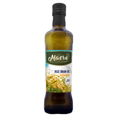 Macro 100%正統天然玄米油 Rice Bran Oil, 500ml, 1瓶