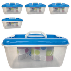 HOUSE 好室喵 蘋果提箱 PP聚丙烯材質 6.7L, 大 32.4 x 21.4 x 16cm, CAWA001 顏色隨機, 5個