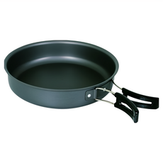 RHINO 犀牛 鋁合金煎盤 Frying Pan K-38, 1個, 黑色