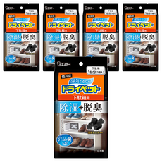 ST 雞仔牌 備長炭吸濕脫臭 鞋櫃用, 95g, 5包