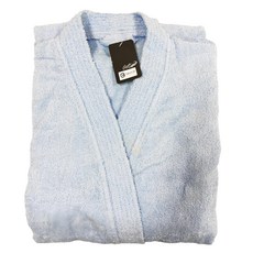 LIFE 來福牌 CROCODILE 平領 成人浴袍 RSC105, 藍色, 1件