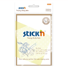 STICK'n 描圖紙便條本66548 150 x 101mm 30張/本, 6本