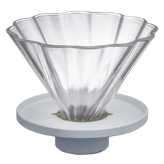 HARIO 好璃奧 花樣茶茶濾杯, 125 x 125 x 105mm 300g, 1個