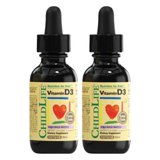 CHILDLIFE 維他命D3滴劑，30ml, 2瓶