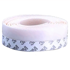 多功能門窗門底密封條 縫隙貼條 防風防蟲隔音條 3m 透明, 1個