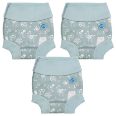 Splash About Happy Nappy 3D加強版 游泳尿布褲 6~12個月, 大型(L), 3件