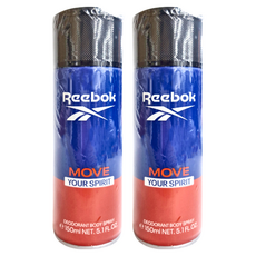 Reebok 體香噴霧 清新活力 150ml, 2瓶
