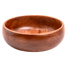 HOLA 和樂家居 艾禮思洋槐木碗 15 x 15 x 5cm, 圓型原色, 1個