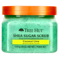 TREE HUT 乳油木蜜糖身體磨砂膏 Coconut Lime, 510g, 1件