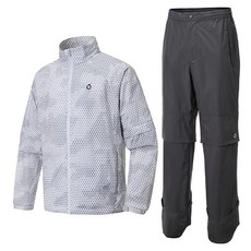 Sunderland 男性數位迷彩高爾夫雨衣上下衣套組 16151RW42, 1set, 灰色