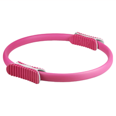 S-SportPlus+ 皮拉提斯環 基本款 PP把手 D6002001-02, 粉色, 健身塑形, 1個, 38 x 3.5cm