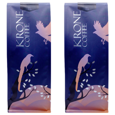 KRONE 皇雀 甜蜜程式咖啡豆 香橙果酸甜香 煙燻風味, 咖啡豆(無研磨), 227g, 2包