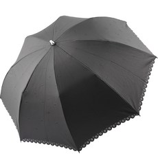 蕾絲滾邊輕巧抗UV陽傘 AG2014