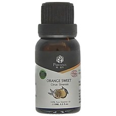 PURESENCE 樸香氛 有機精油 甜橙, 100%純精油 15ML, 1件
