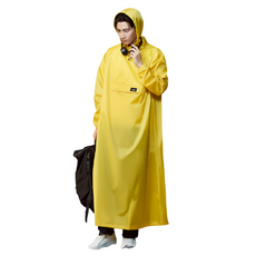 MORR 反穿輕裝版雨衣 輕盈防水 磁鐵穿脫 大容量口袋 自體收納