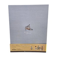 BERG 柏格文具 旅人 精裝26孔夾 行人 BBN-172B, 藍色, 1本