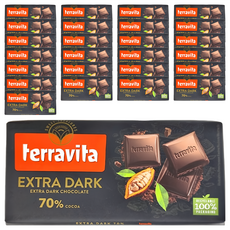 terravita 70% 黑巧克力, 90g, 26個