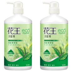Kao 花王 洗髮精 清新順滑型 750ml, 2瓶