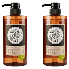tsaio 上山採藥 日光金萱頭皮洗髮露 600ml, 金萱茶萃取, 調理舒緩頭皮, 強化髮絲活力, 檸檬香, 2瓶