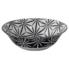 美濃燒 現代輕量5皿-日本製 日式風格餐盤 輕巧好拿, 麻葉, 19.5 x 4cm, 1入