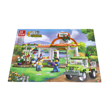 JIE STAR 杰星玩具 花店場景 益智積木 適合6歲以上兒童, 55014, 1盒