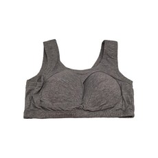 bebehome 運動無鋼圈美背無痕內衣 M 灰色,舒適透氣，運動休閒皆適宜