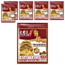 太醫苑 金牌一條根精油舒緩貼布, 5片, 6包