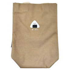 CCHING 青青文具 簡單生活系列 水壺提袋, 內層防水, 帆布材質, 四色可選, 米色, 1個