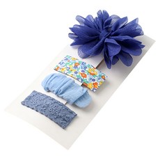 JirehBow 韓國髮飾 法式立體紗4件組