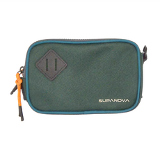 SUPANOVA 探險家系列 防潑水隨身方塊斜背包, 18 x 9 x 7 cm, 海藍綠