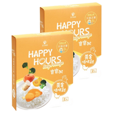 大地之愛 HAPPY HOURS 寶寶粥 Set 2包入, 黃金咕咕雞, 6個月以上寶寶適用, 300g, 2盒