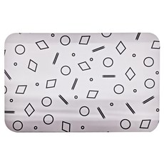 收納王妃 自創軟式珪藻土地墊, 幾何灰, 1件