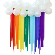 Miso Teacher 派對彩帶7件組, 彩虹, 1組