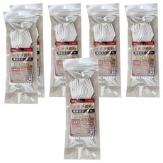 minono 米諾諾 玉米澱粉環保叉子 10入 6包, 1組