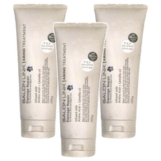 KUMANO 熊野油脂 沙龍級氨基酸損傷修復護髮素 棕色 椿花, 300g, 3條