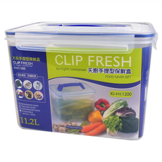 KEYWAY 聯府 天廚手提型保鮮盒, 容器 + 蓋子 + 瀝水隔板, 1個