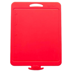 Sillymann 可摺疊矽膠砧板, 大(26.4 x 42.4 x 0.46cm), 透明紅色, 1個