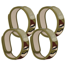 PARA'KITO 帕洛 天然精油防蚊成人手環 260 x 30 x 3mm 迷彩款, 10g, 4個