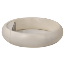 桌邊掛勾 Set 2個, 白色, ABS材質, 1組