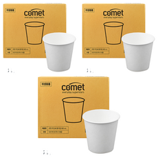 comet 紙杯 180ml, 500個, 3盒