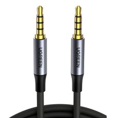 UGREEN 綠聯 音源傳輸線 BRAID版 1m, AV112, L型, 1條