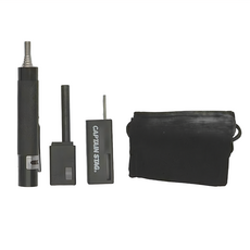 CAPTAIN STAG 鹿牌 戶外便利起火棒/點火器2件組, 黑色, 1組