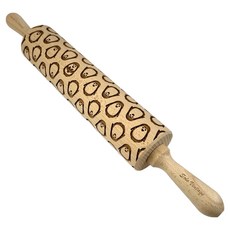 SOLO 歐洲家居 歐洲櫸壓紋擀麵棍 企鵝, 1個